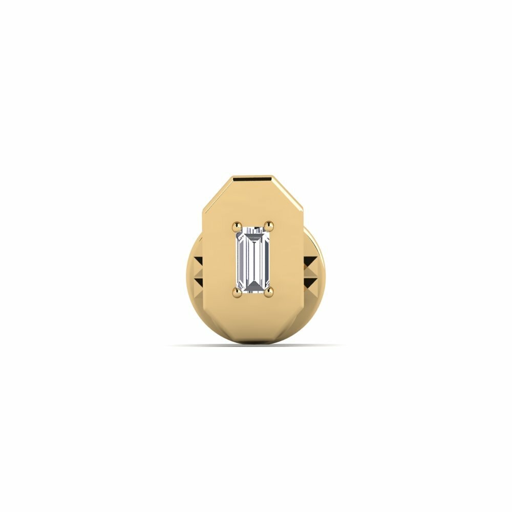 Lab Grown Diamond Tie Clip Eloquent