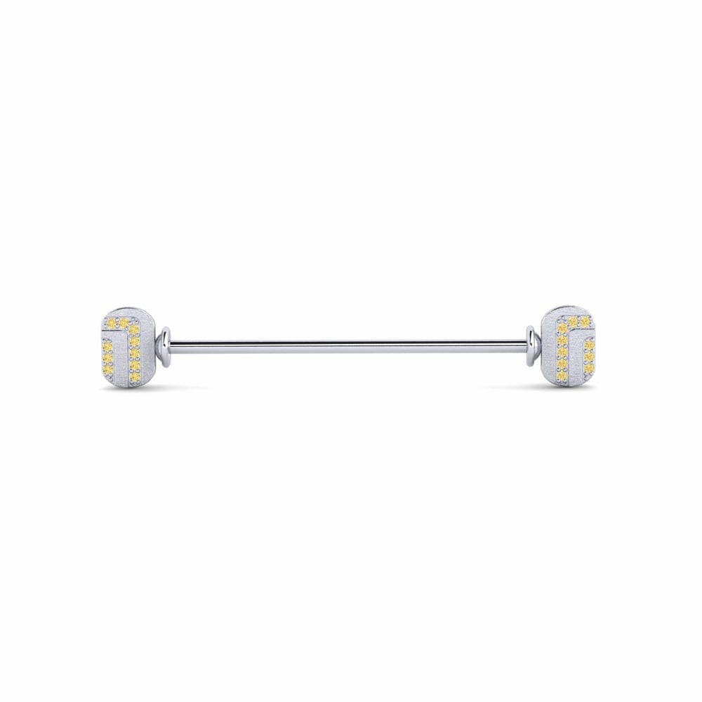 Yellow Diamond Tuxedo Collar Accessory Lakeland