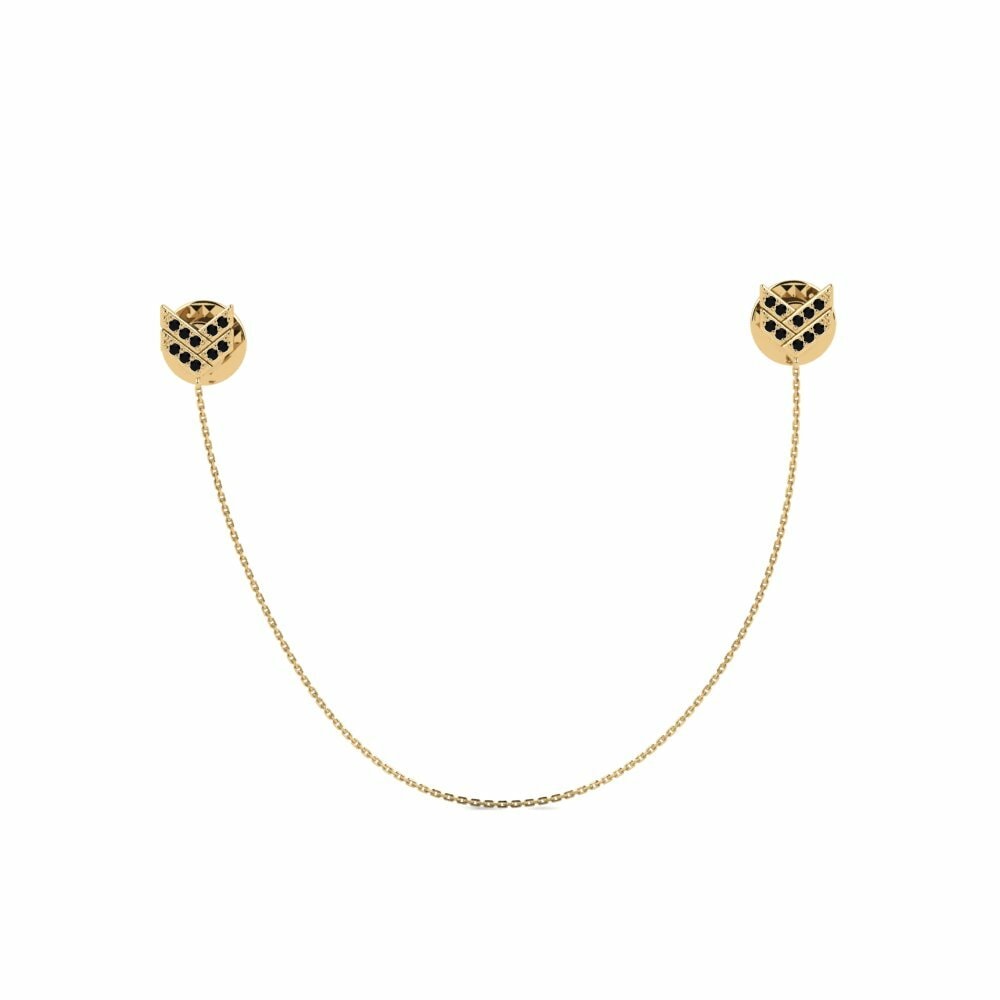 Black Diamond Collar Pin Malu