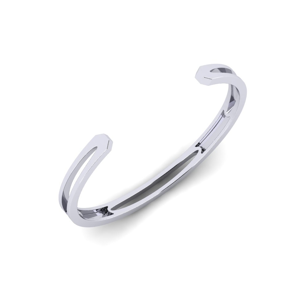 9K Wit Goud Heren armband Mayhem