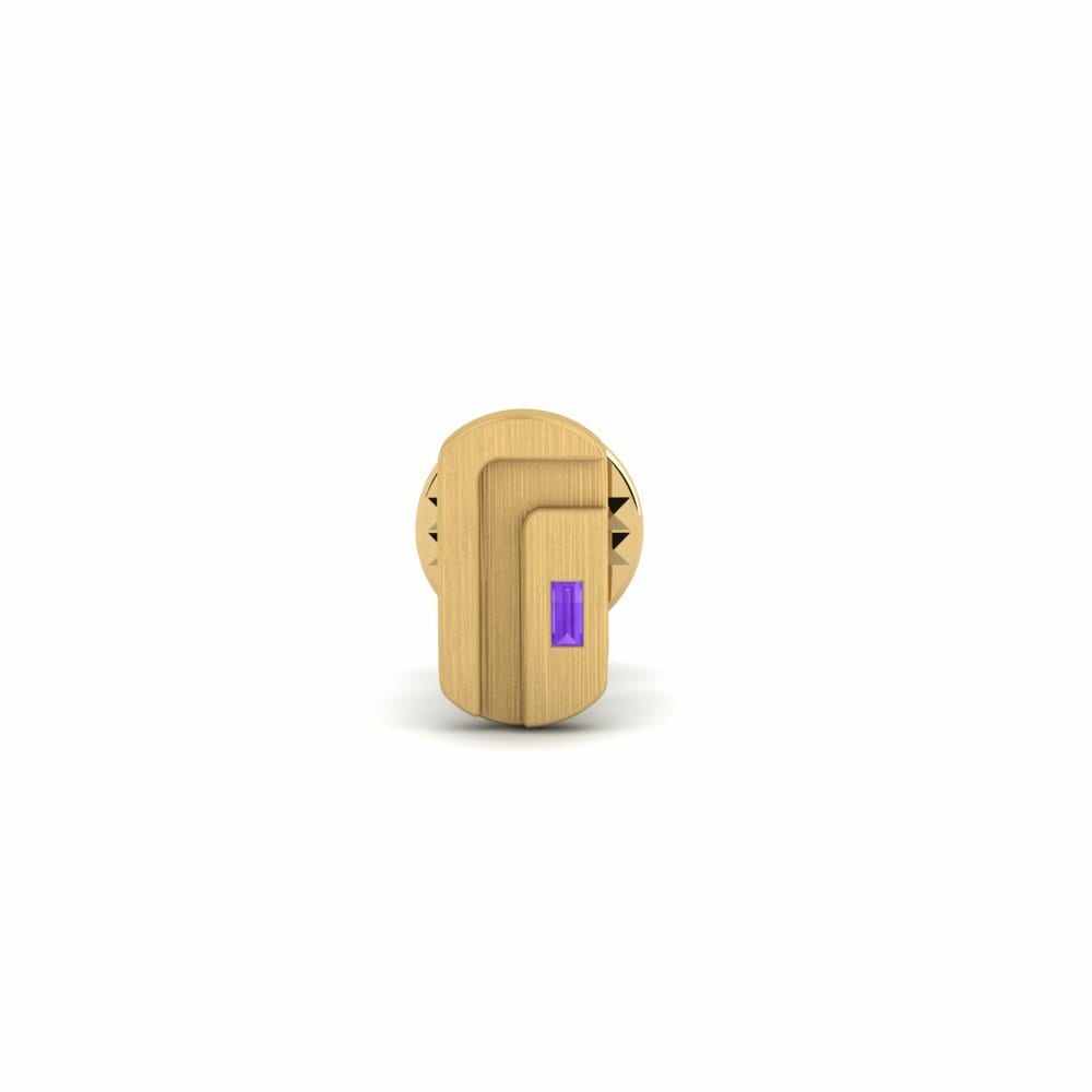 Amethyst Tie Clip Miami