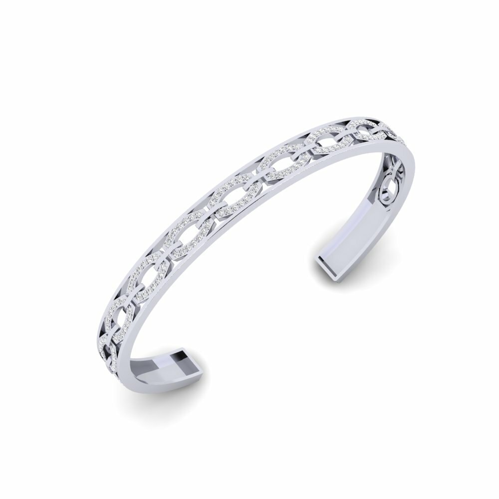 9K Wit Goud Heren armband Midway