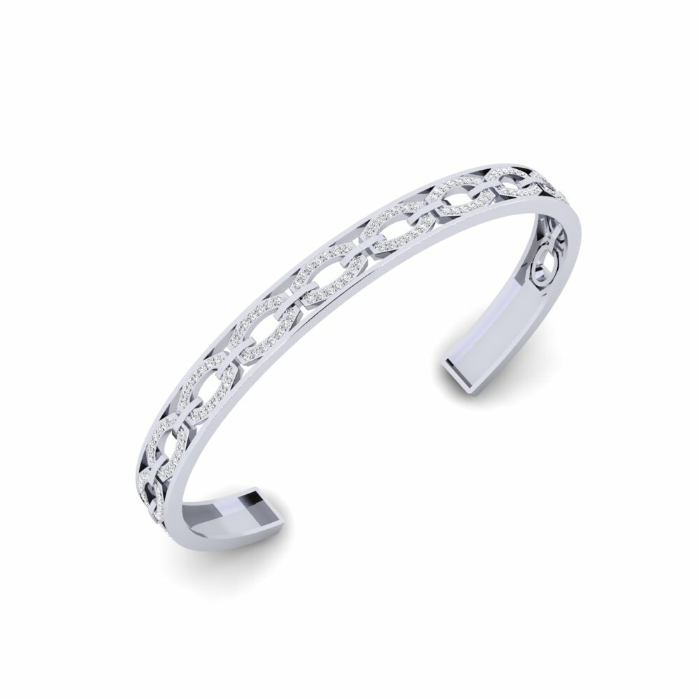 White sapphire Men's Bracelet Midway