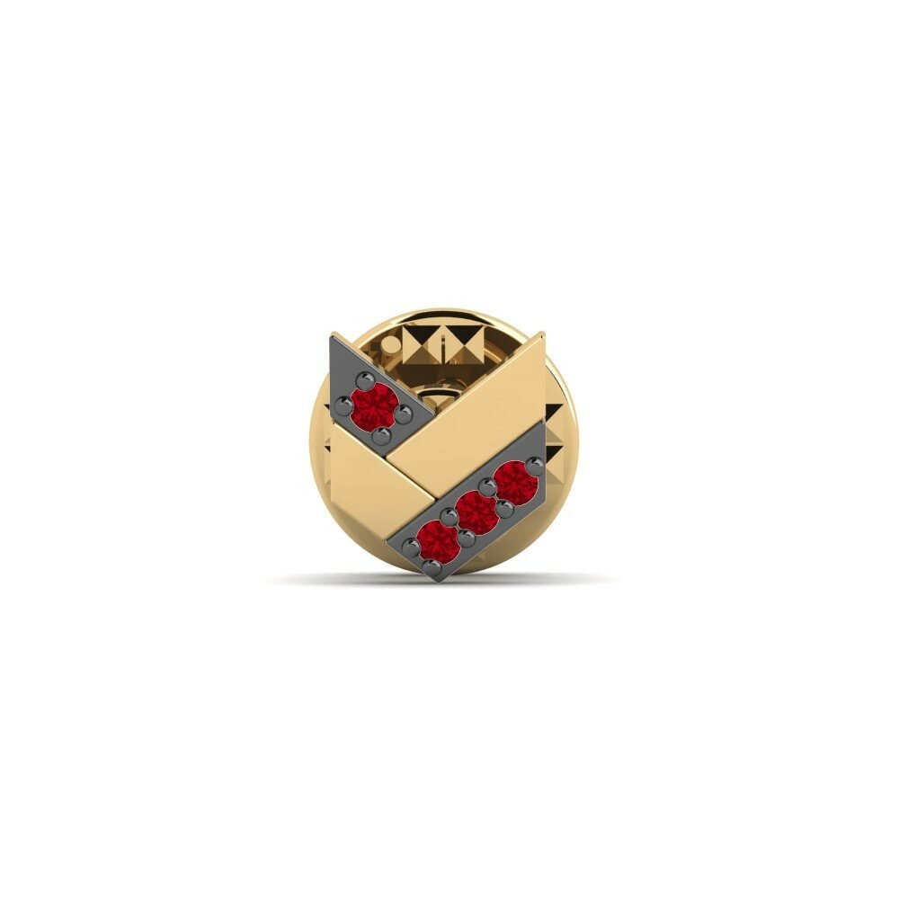 Zircone Rosso Fermacravatte Necacy