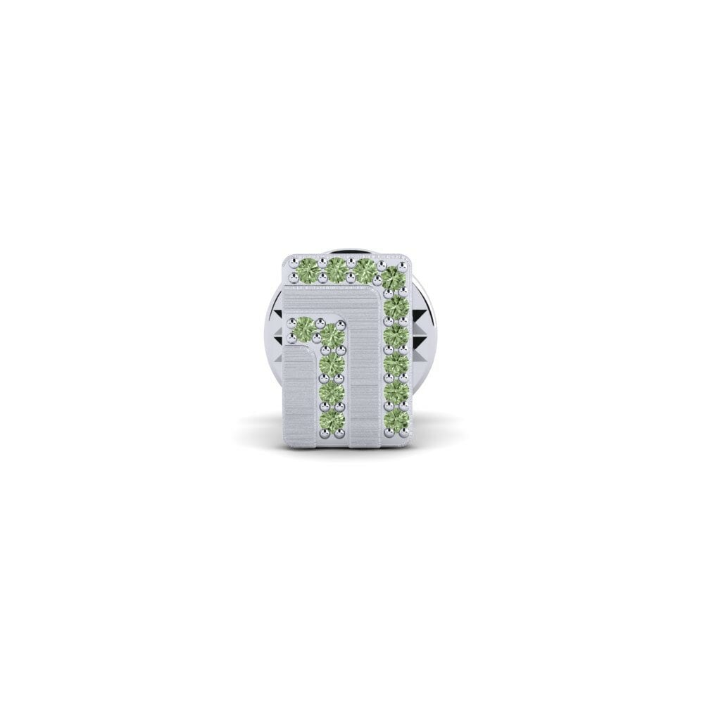 Green Diamond Tie Clip Norfolk