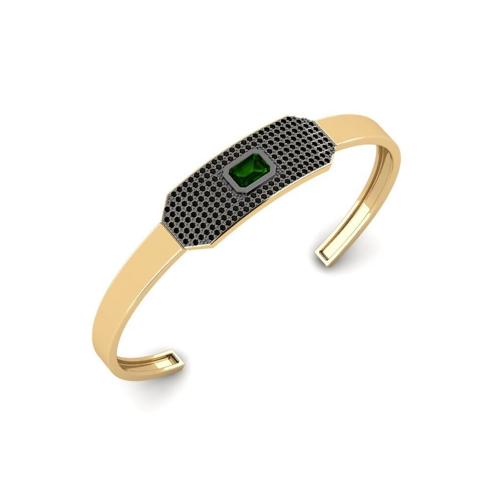 Green Tourmaline Men's Bracelet Okpogho