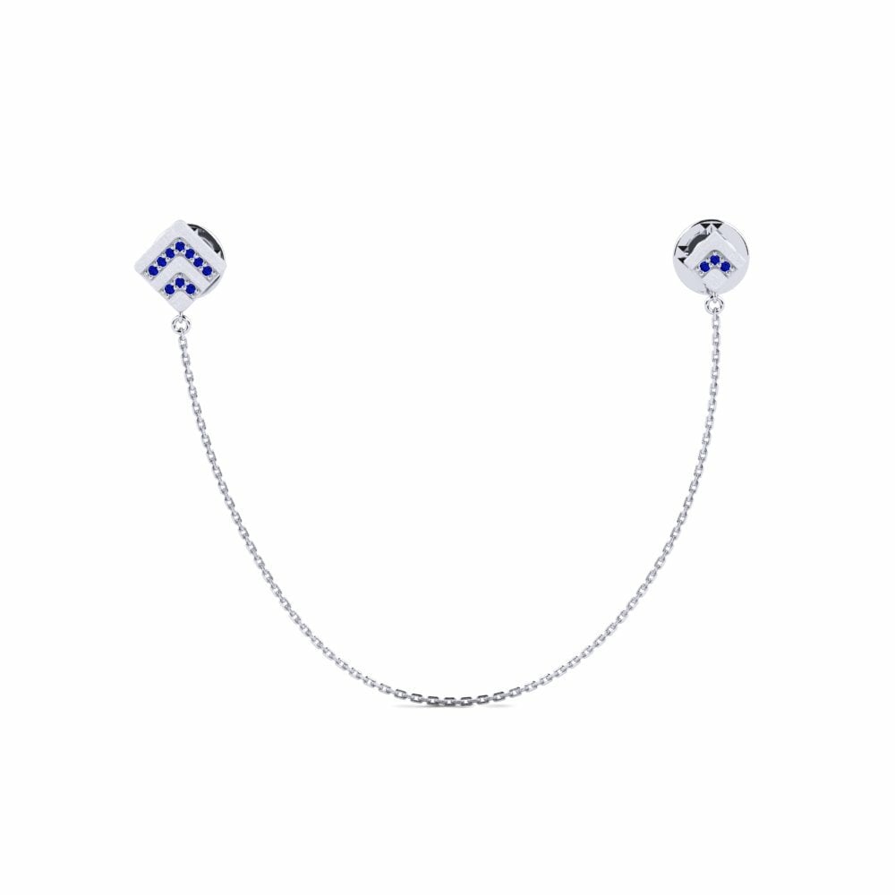 Sapphire Collar Pin Rialto