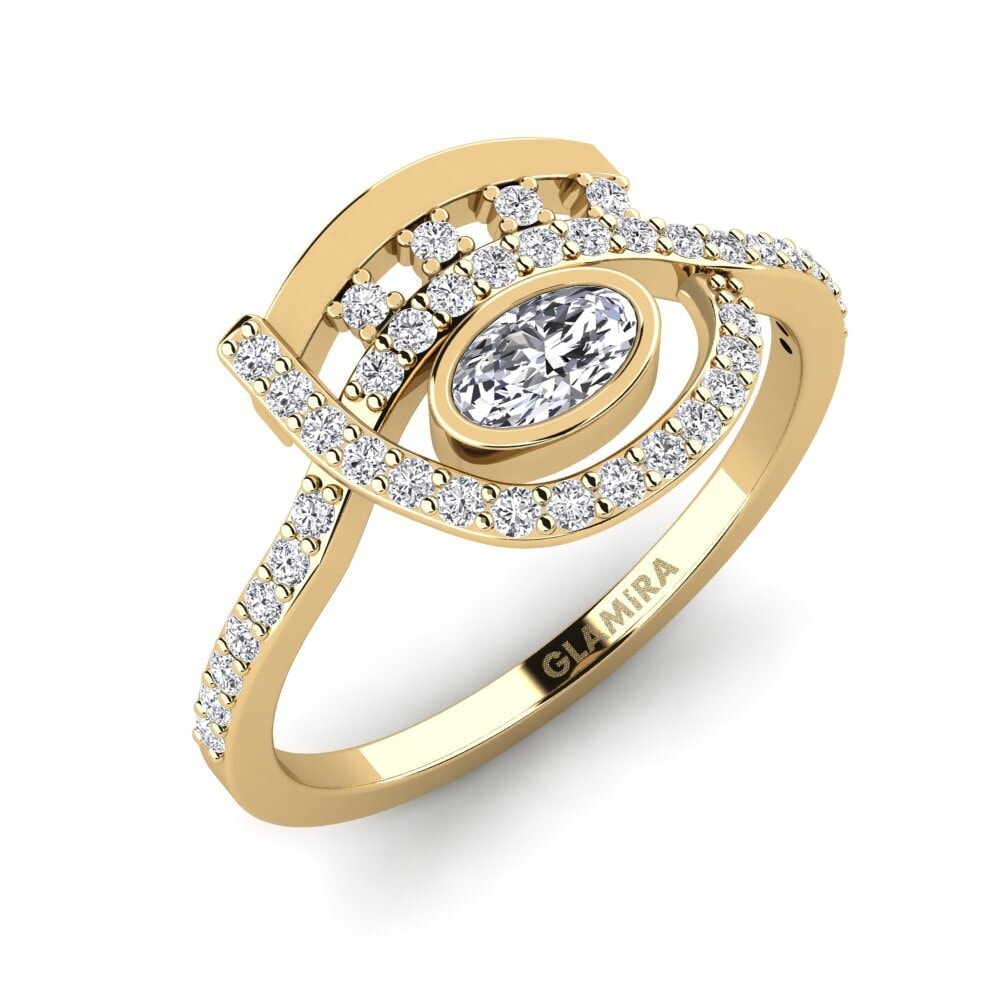 Lab Grown Diamond Engagement Ring Exages