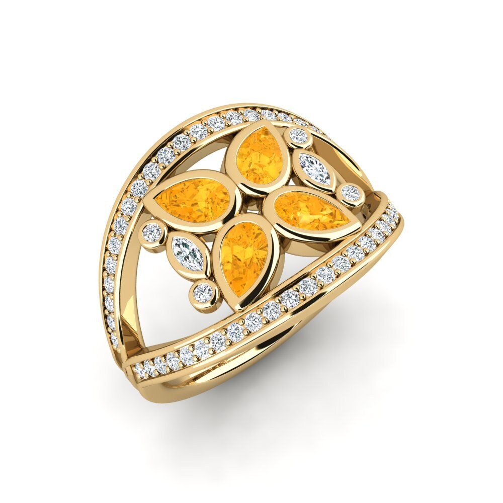Citrine Engagement Ring Grigs