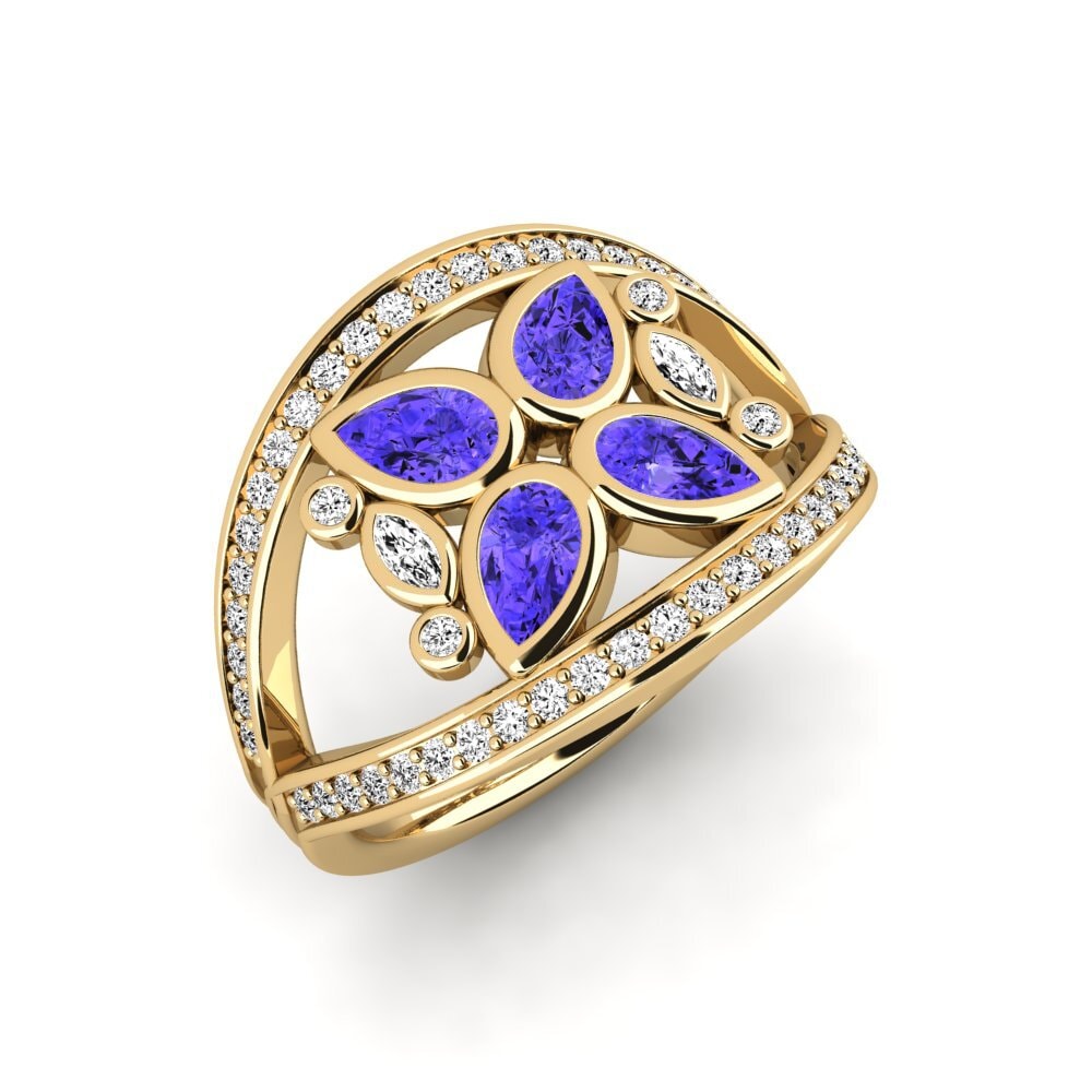 Tanzanita Anillo de compromiso Grigs