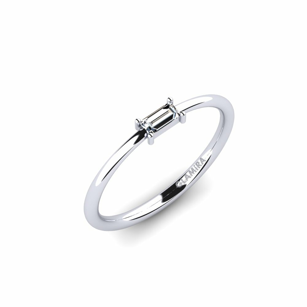 Platino 950 Anillo de compromiso Nadata