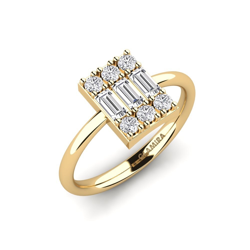 Lab Grown Diamond Engagement Ring Pave