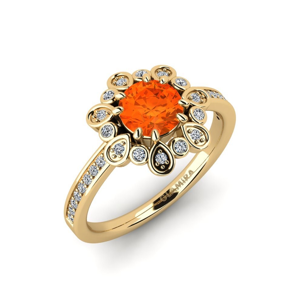 Fire Opal Engagement Ring Reweigh