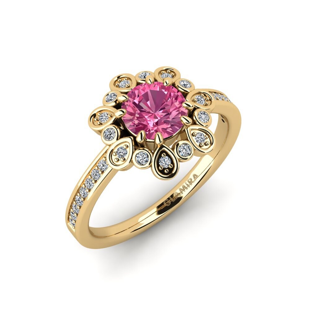 Pink Tourmaline Engagement Ring Reweigh