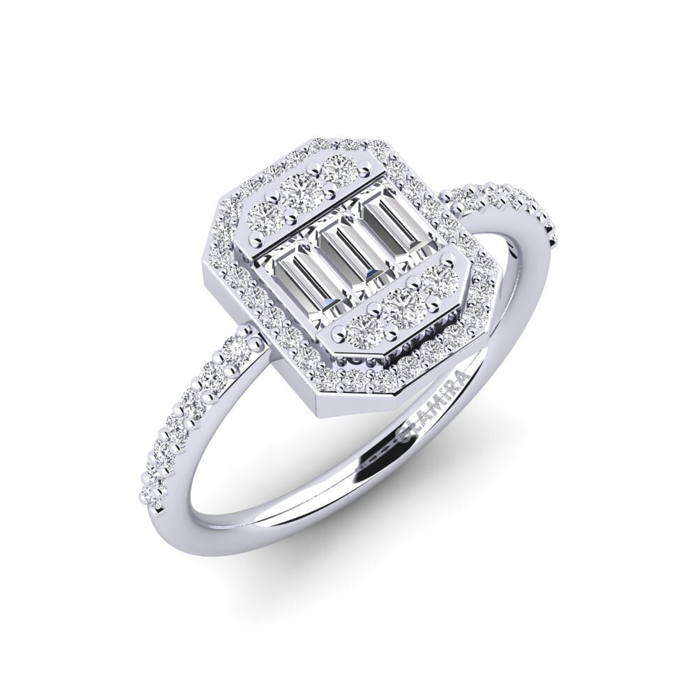 Lab Grown Diamond Engagement Ring Quttan