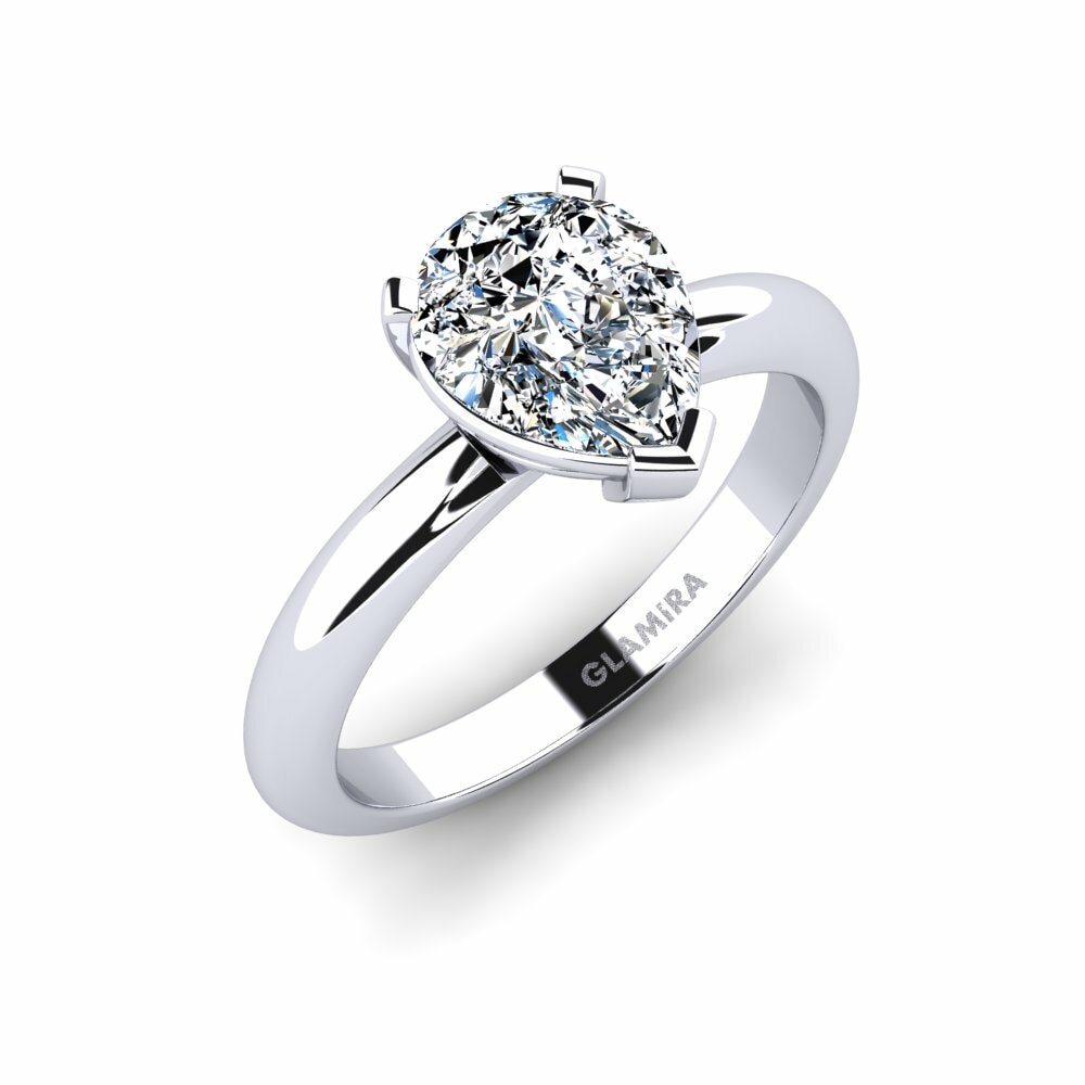 Pera Anillo de compromiso Ragging - 1.5 crt