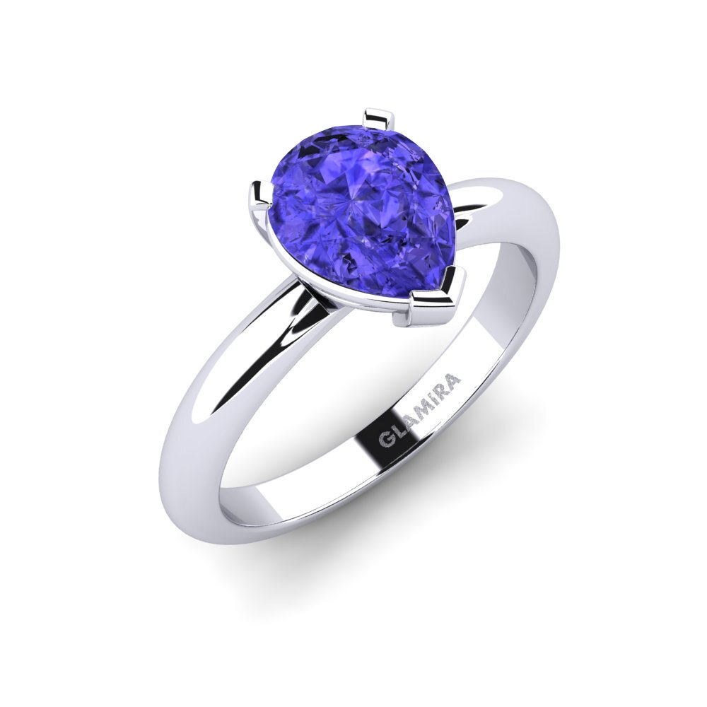 Tanzanite Engagement Ring Ragging - 1.5 crt