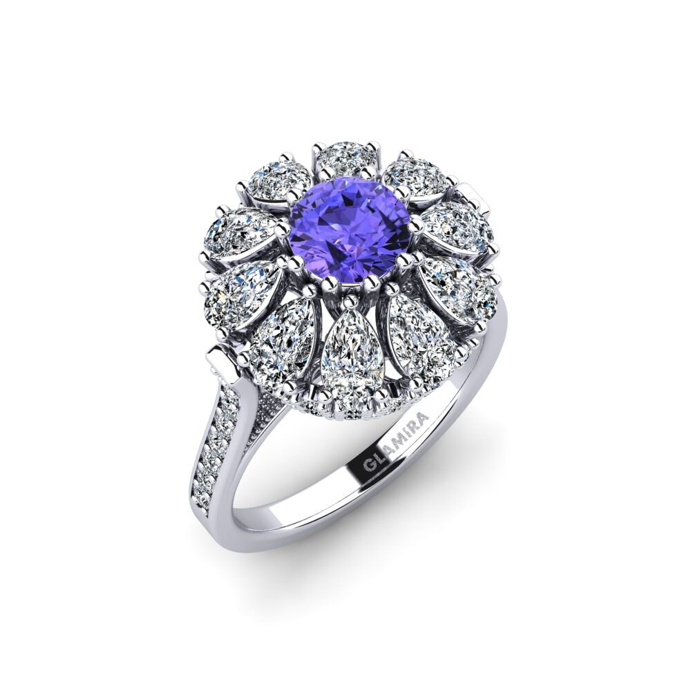 Tanzanite Engagement Ring Sheshi
