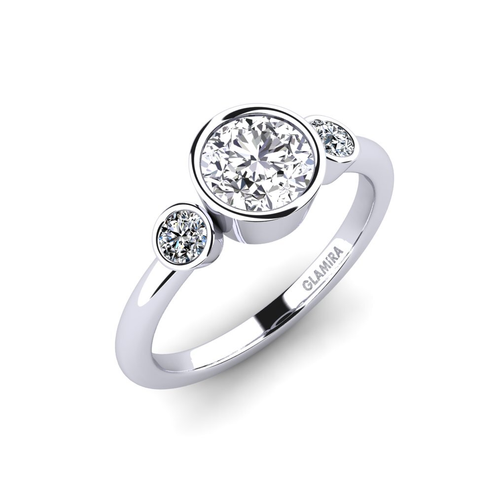 Lab Grown Diamond Engagement Ring Tengand - Round
