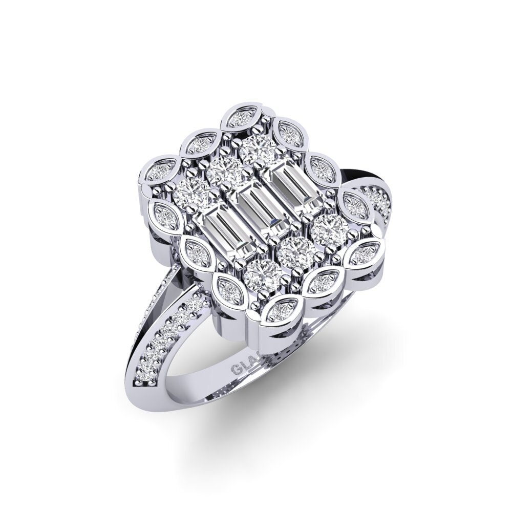 Lab Grown Diamond Engagement Ring Tocher