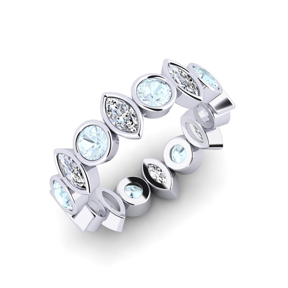 Aquamarine Engagement Ring Vower