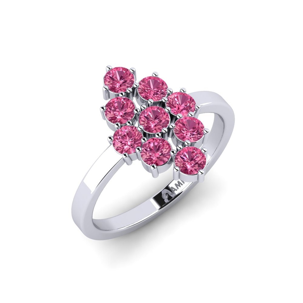 Rosa Turmalin Verlobungsring Yorebba