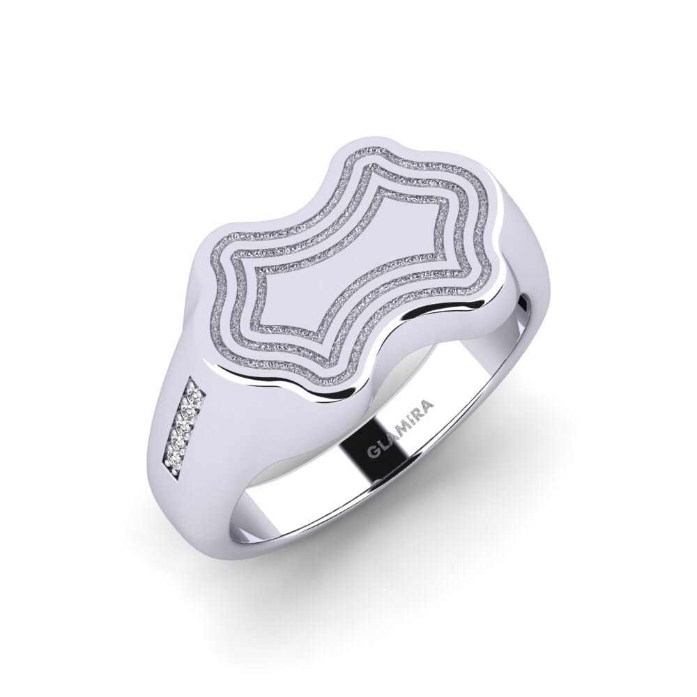 Anello d fdanzamento Art deco con taglo Asscher Mossante n oro banco 4 punte Anello da