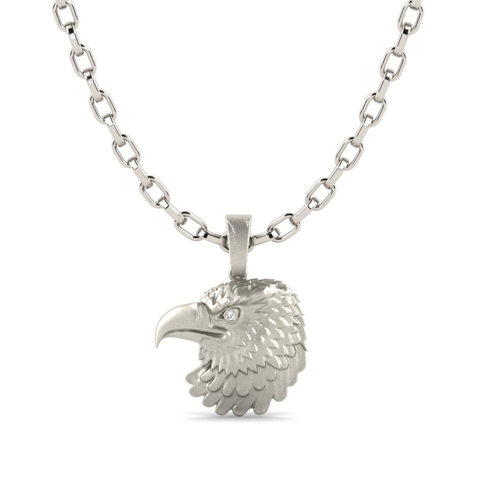 Or Blanc 585 Pendentif pour homme Mriffaer