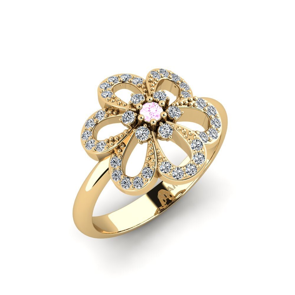 Rosa Saphir Ring Acqiers