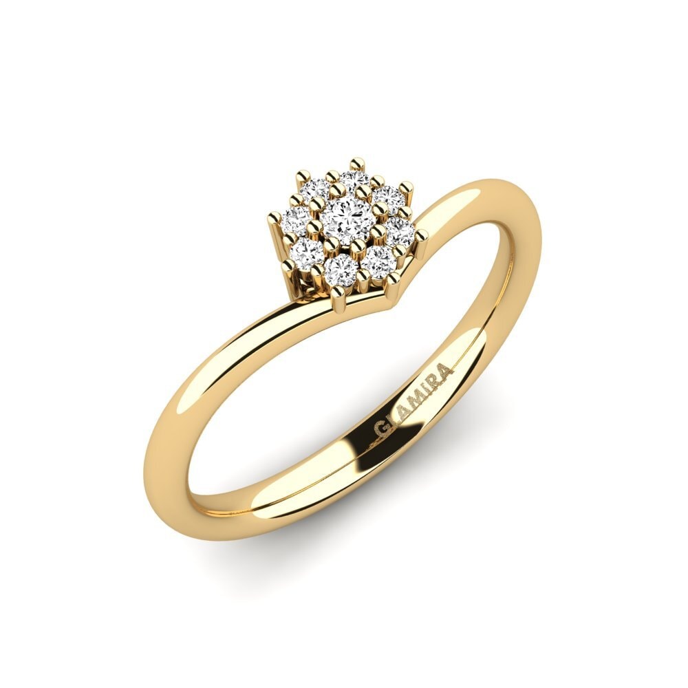 Moissanite Ring Crecyden