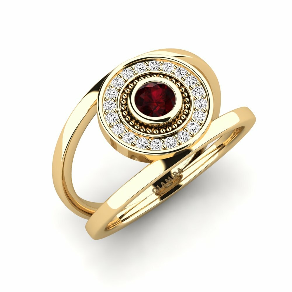 Garnet Ring Ebea