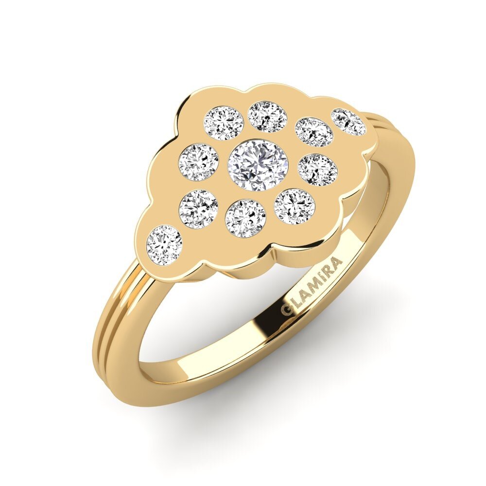Moissanite Ring Junhuno