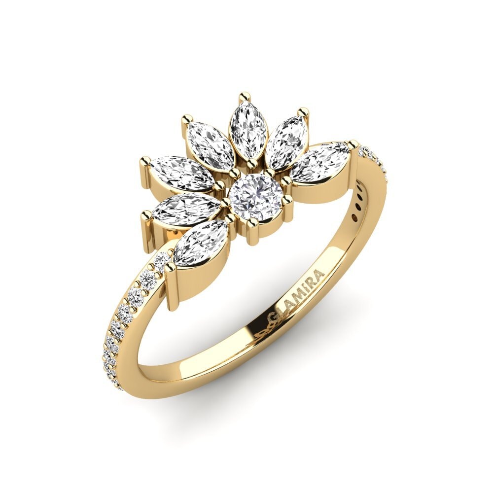 Moissanite Ring Lavials