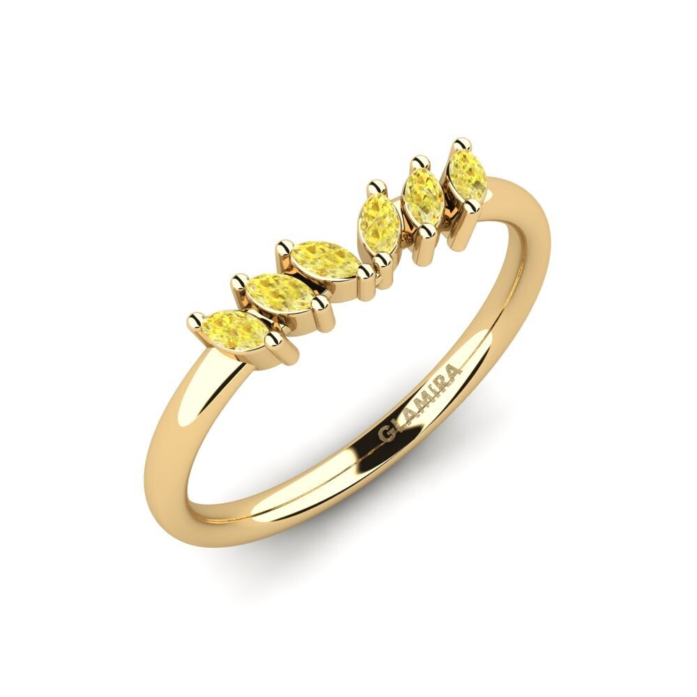 Yellow Sapphire Ring Lysivs