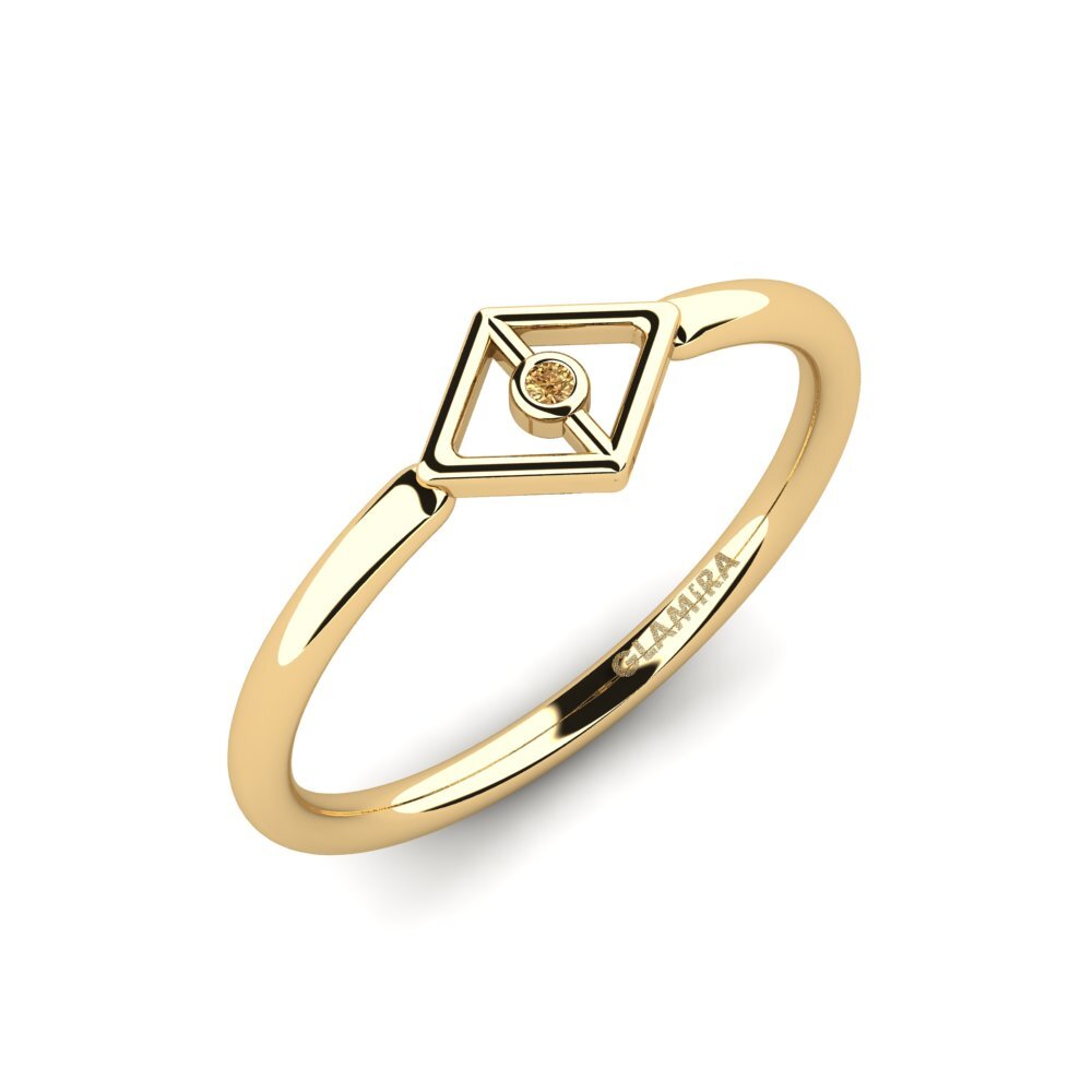 Brown Diamond Ring Minuller
