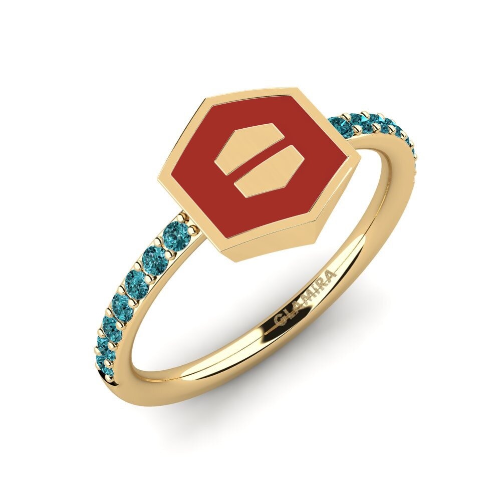Blauer Diamant Ring Sahiralt