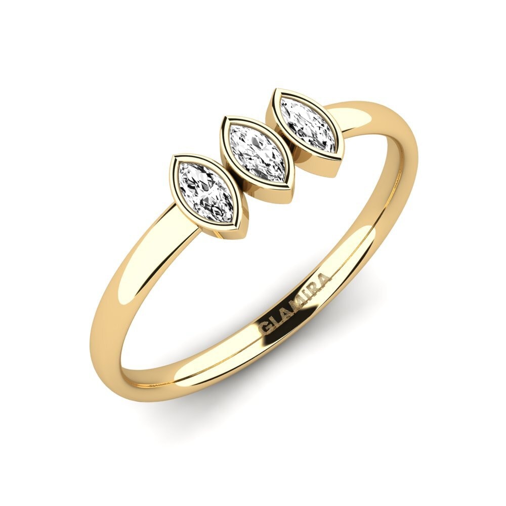 Marquise Moissanite Ring Waxiga