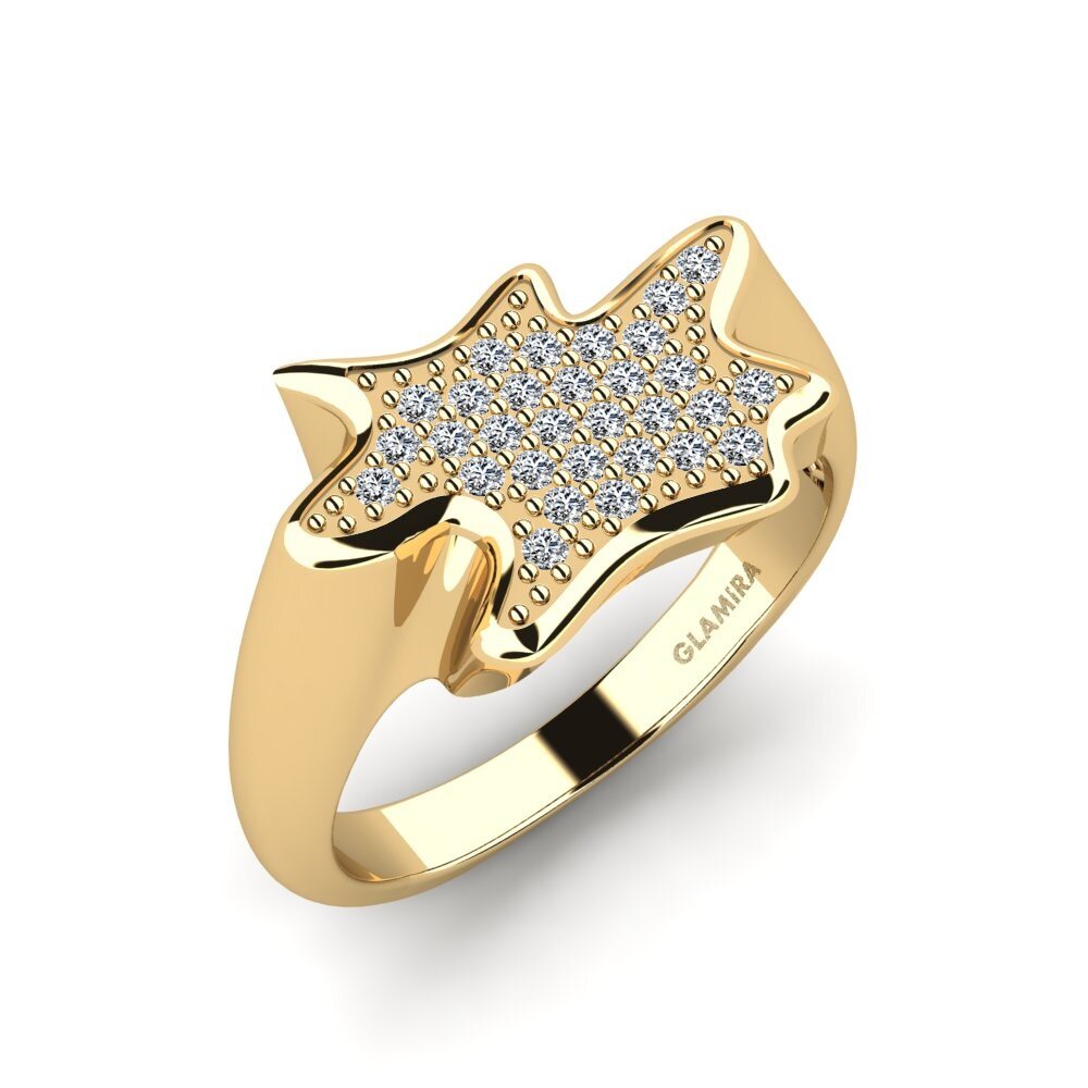 14ct Yellow Gold Men's Ring Lord