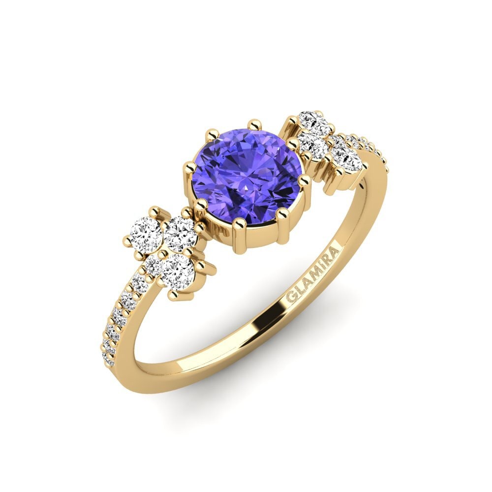 Tanzanite Engagement Ring Hamdan - Round