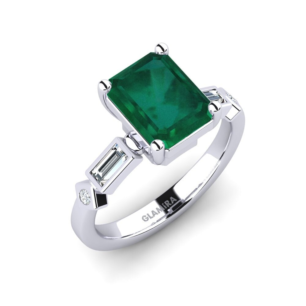 Émeraude Bague de fiançailles Conga - Emerald