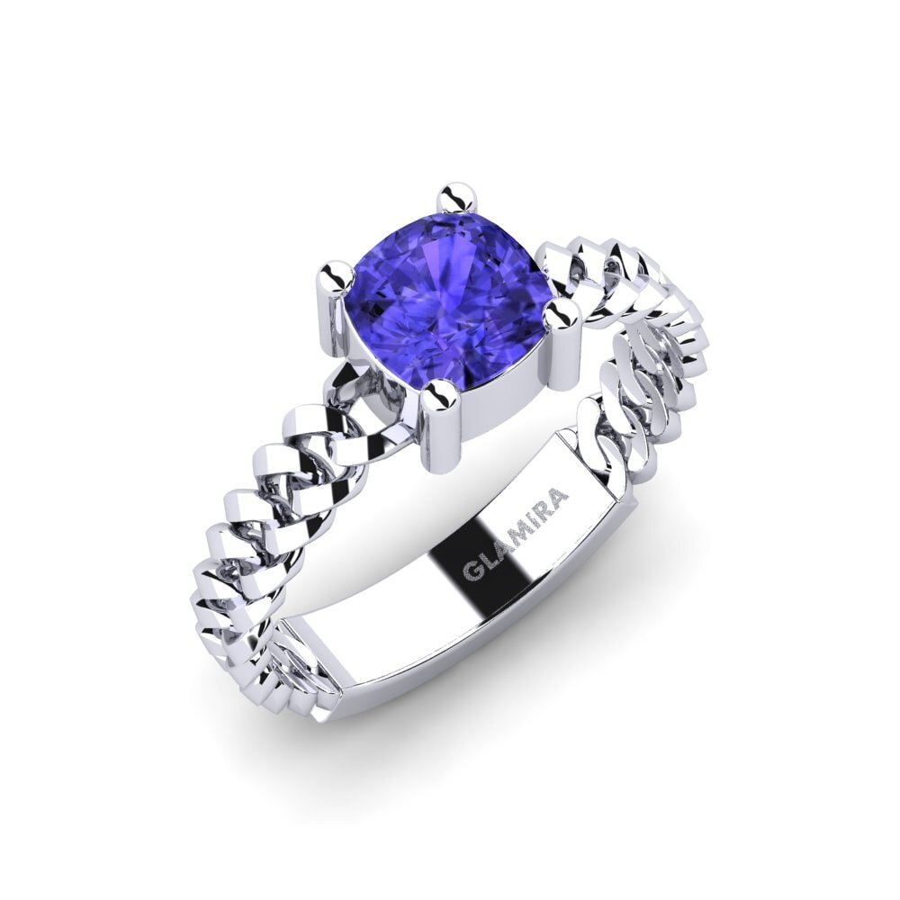 Tanzanite Bague de fiançailles Ducta - Cushion