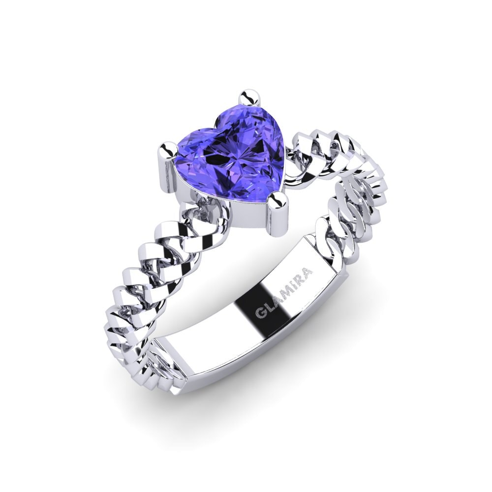 Tanzanite Bague de fiançailles Ducta - Heart