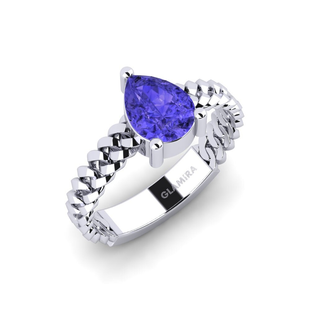 Tanzanite Bague de fiançailles Ducta - Pear