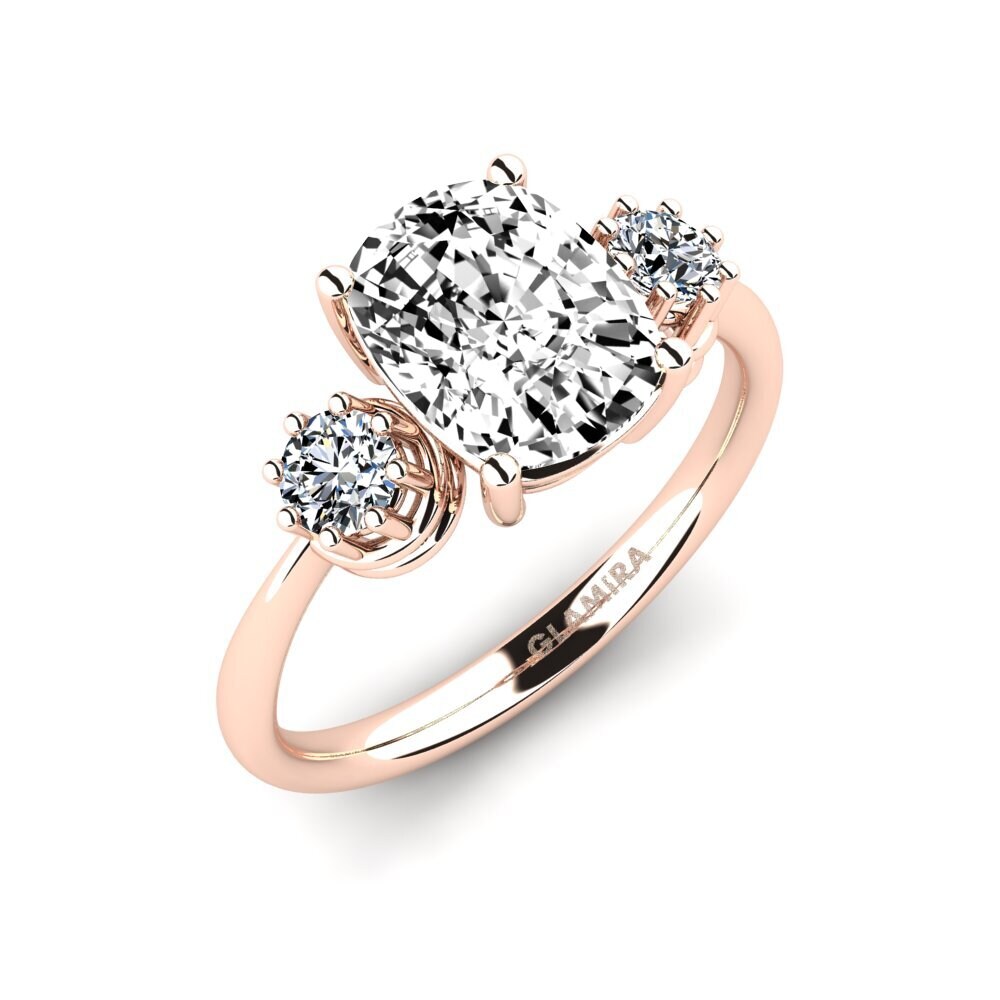 Moissanite Engagement Ring Nystat - Cushion