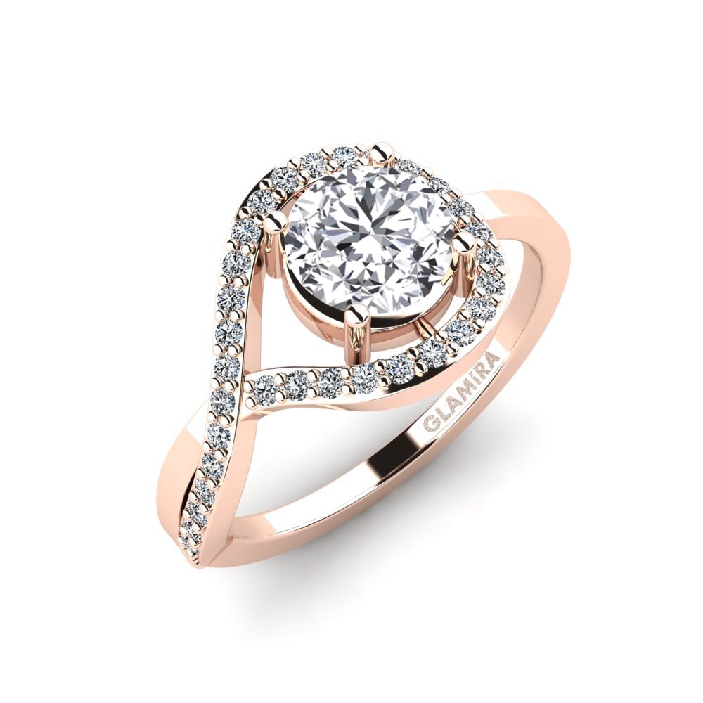 Lab Grown Diamond Engagement Ring Peytonvf - Round