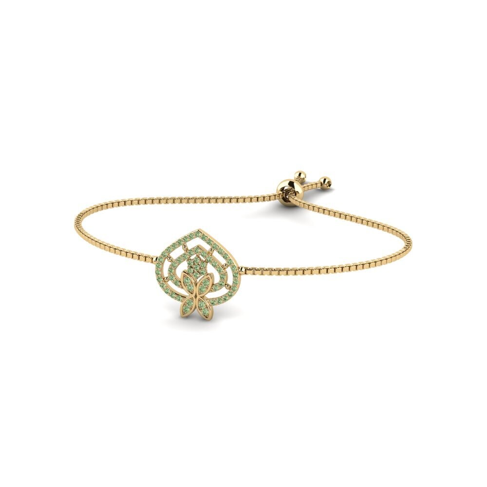 Green Diamond Women's Bracelet Erioba