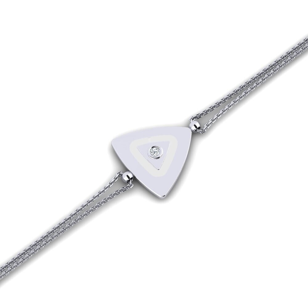 White Silver Women's Bracelet Fastontarin