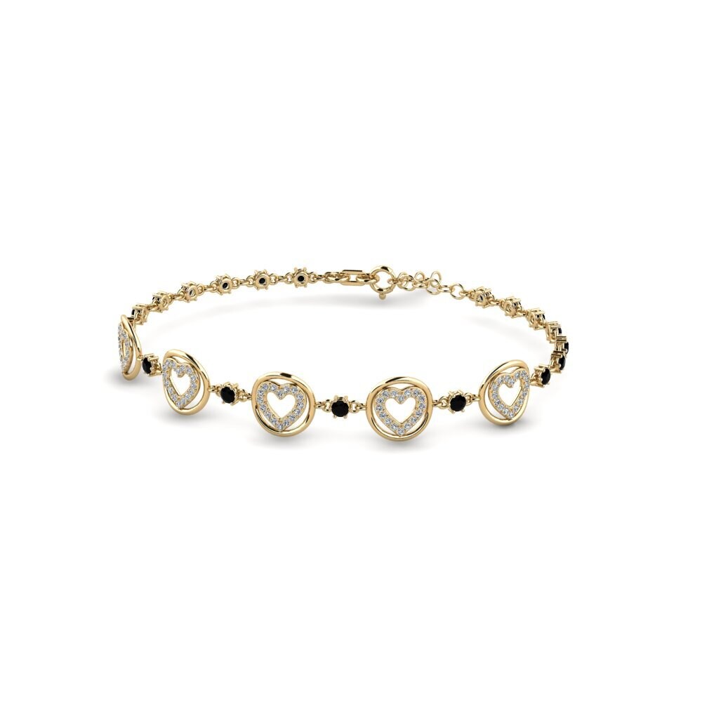 Black Sapphire Women's Bracelet Fibilm