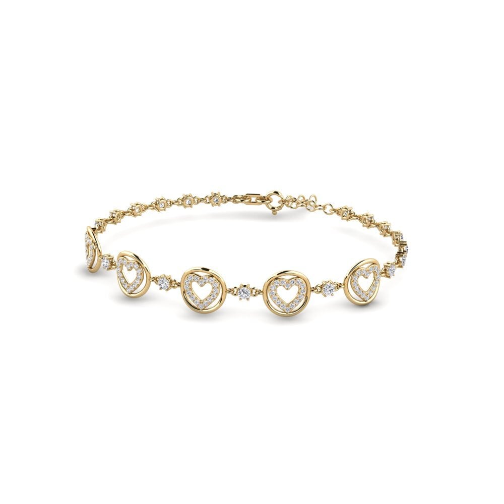 Diamant De Synthèse Bracelet pour femme Fibilm