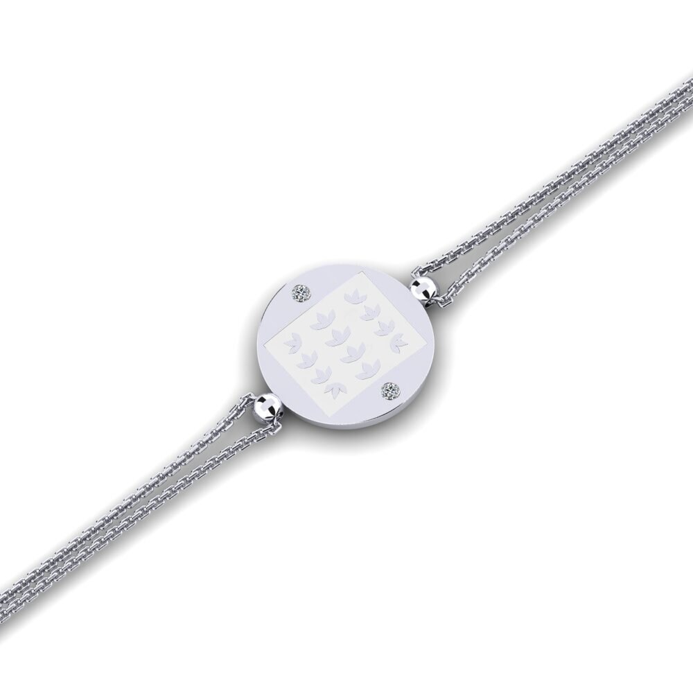 White Silver Women's Bracelet Fitin